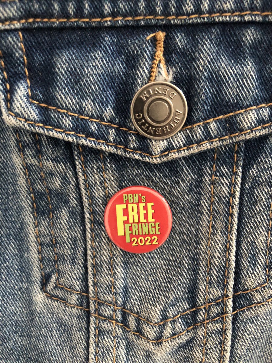 My first ever Edinburgh Festival Fringe and first ‘hour long’ show. 
Dipped my toes, three slots, blown away by audience comments. Thank you! #pbhfreefringe Without this support so many artists would not have a platform, please donate so it can continue.❤️