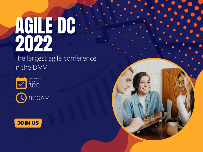 AgileDC is back and in person this year! We've missed our community and are excited to connect again this fall. Registration is now open! Register today! buff.ly/3PeeAkd
