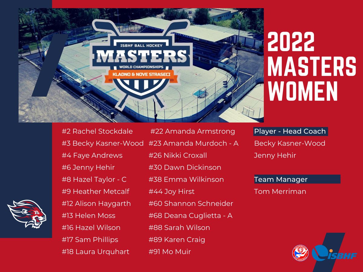 🇬🇧 TEAM GB MASTERS - WOMEN 🇬🇧

In less than two weeks, Team GB will be taking part in the <a href="/OfficialISBHF/">ISBHF</a> Masters for the first time, in the Men’s and Women’s competitions!

Here are your first ever Team GB Masters Women!

We’ll announce the Team GB Masters Men tomorrow!