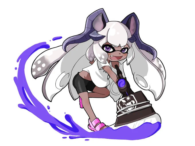 しゅがぐらはホクサイが好きらしい。悪魔でフクロモモンガでイカというキメラ感#ももん画廊 