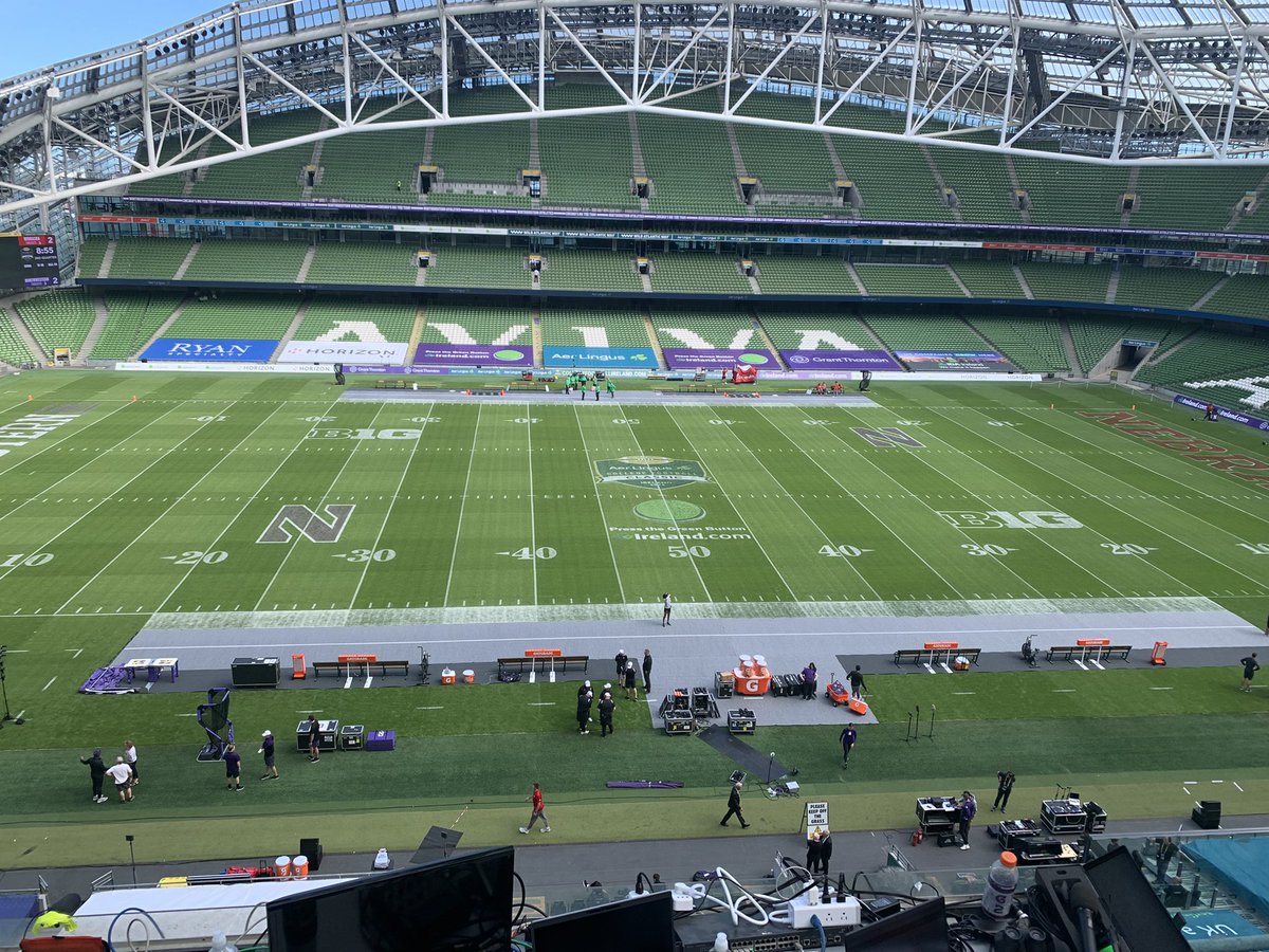 Game day in Ireland.  #Huskers