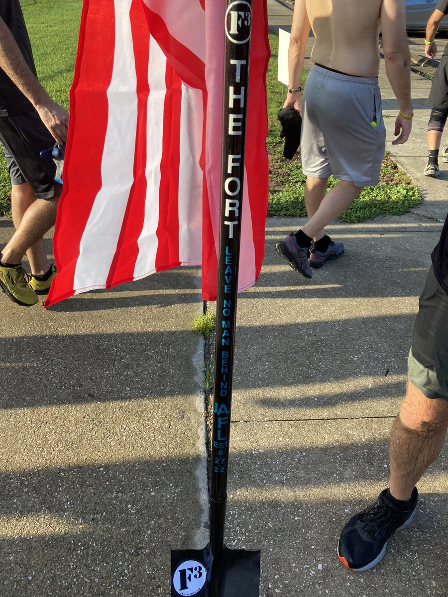 stanking59's tweet photo. @F3Jacksonville The Fort @F3Jacksonville New AO https://t.co/4mlsvyvUwJ