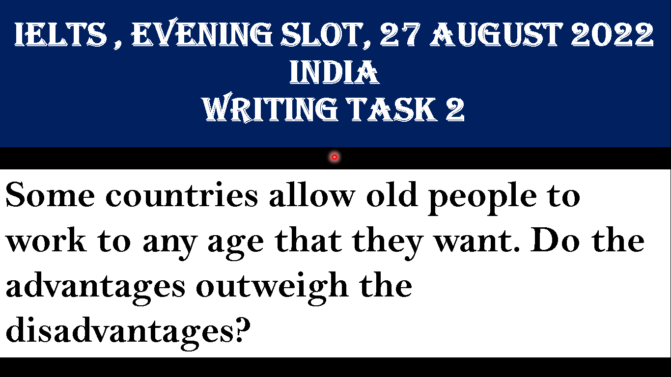IELTS And Recent Exams on Twitter: "27 August 2022 IELTS / Writing Task 2 / Academic / Evening Slot / Exam Review INDIA Video Link https://t.co/xs2eA03Jn7 https://t.co/SsT6opdbKO" / Twitter
