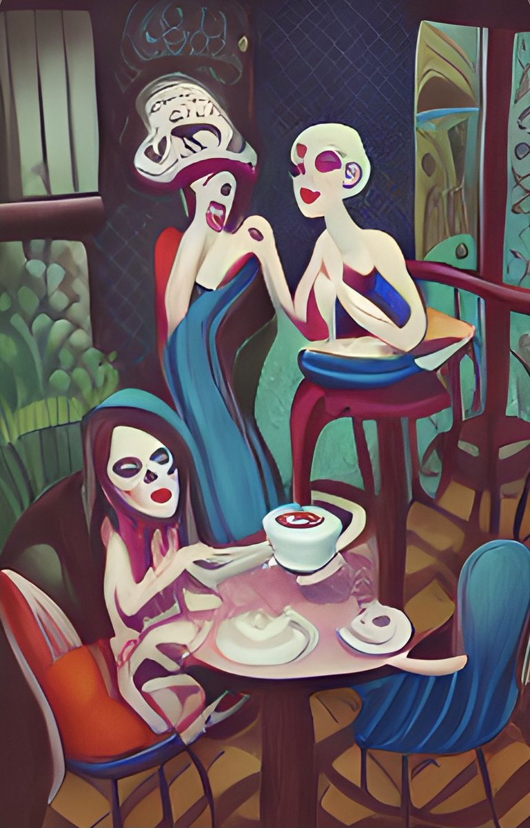 NFT made with AI by myself
Do u like it？
#NFTs #NFTGiveaways #nftcollector  #NFTdrops #FreeMint #ETH #Crypto #OpenSeaNFT