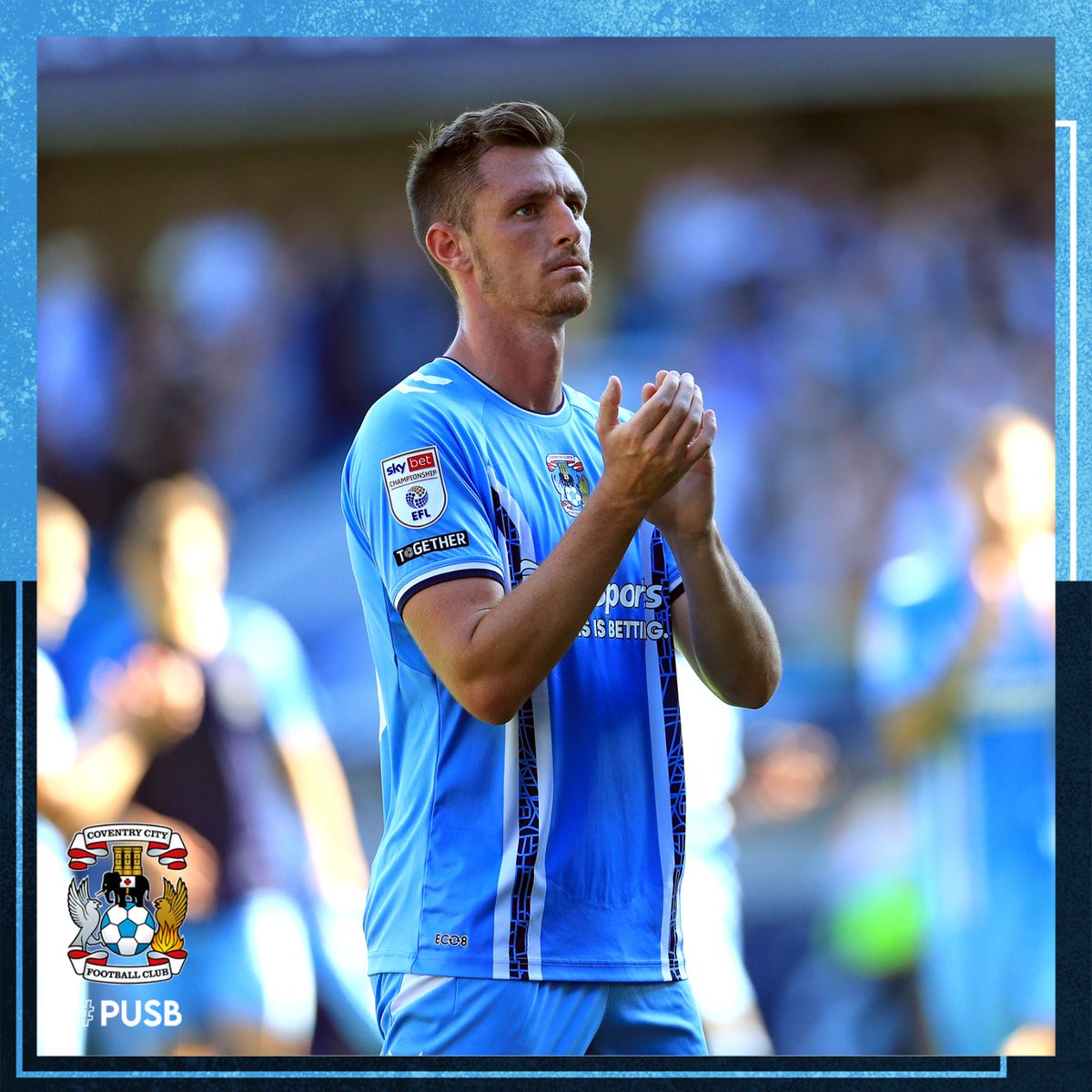 Coventry_City's tweet photo. Dom Hyam has not been included in the matchday squad following a transfer offer being accepted for the defender in the last 24 hours. The Club will update fans further once we are able to do so. #PUSB https://t.co/eKPXmcgjuc