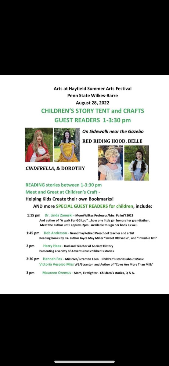 harryhaas's tweet photo. Looking forward to reading at the Summer Arts Festival tomorrow at @PSUWilkesBarre 
Books are fun. https://t.co/hRHQejB2SM