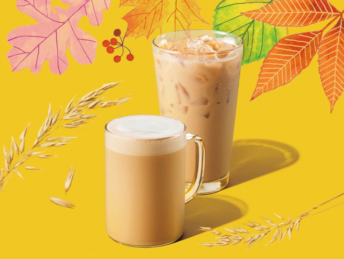 Bene_app's tweet photo. スターバックスの定番ドリンクと言えば、深煎りのエスプレッソに、まろやかなミルクを加えた「スターバックス ラテ」。2022年秋より、そんな定番ラテに、新作「スターバックス ブロンド ラテ with オーツ ミルク」が仲間入り✨
＃オーツミルク
#植物性ミルク　
#スタバ https://t.co/cxaQLBBzpr