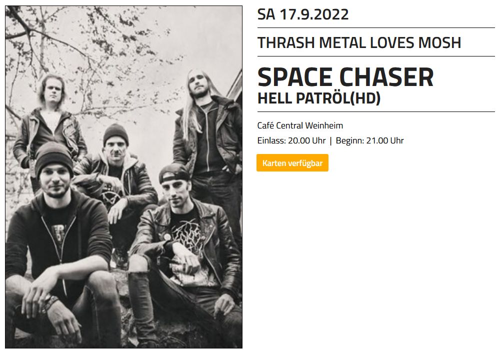 Domaniac42's tweet photo. Heute in drei Wochen hab ich Geburtstag. Das Schöne ist, dass ich gar nicht groß ne Party organisieren muss, weil wir einfach an dem Tag mit #SpaceChaser im Cafe Central in Weinheim zocken. Tickets gibts hier: https://t.co/AOMTGgkD3H https://t.co/9l0A3tN5SW