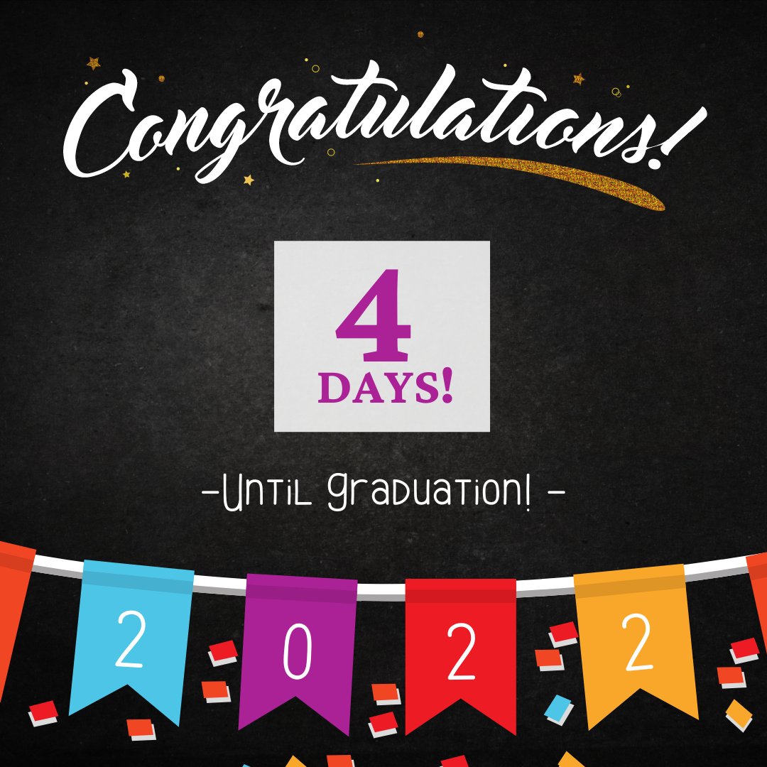 MyVirtualAcadem's tweet photo. In 4 days___ MVA students will be virtually crossing the stage and joining the Class of 2022!
 
We hope to see you there! https://t.co/FDsTwS6hSZ