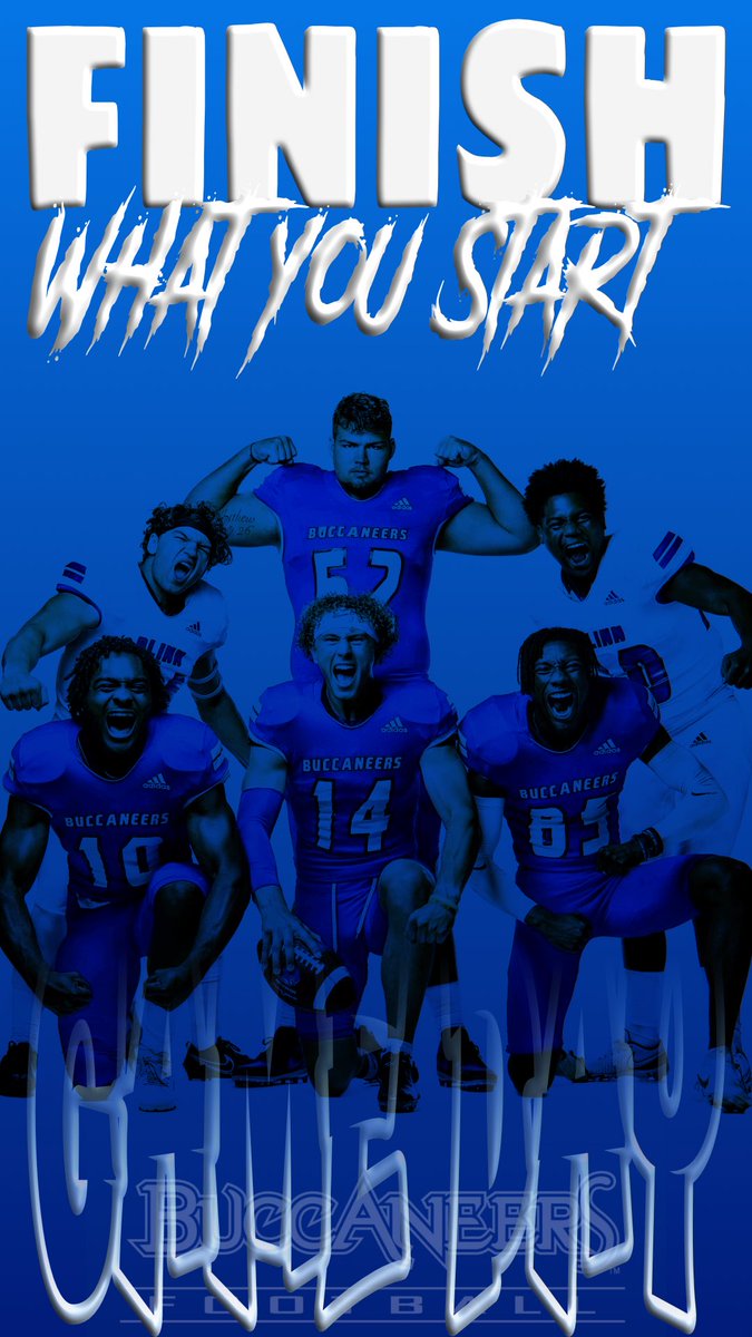 FINISH WHAT YOU START!! 
Finally!! Game Day is here! Come check out the 2022 BUCS at Cub Stadium. Kickoff is 7 PM. The game will also be live streamed youtube.com/channel/UCBkCT…. (Don’t trust other links claiming to stream our games). 🔵⚪️⚔️🏴‍☠️ #USvsEverybody