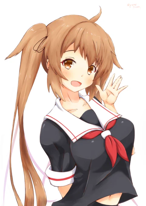 #自分の好きなキャラ一人の画像を四枚貼るこれは村雨ちゃんですね…!(ちょっと古い絵もあるけど失礼します) 