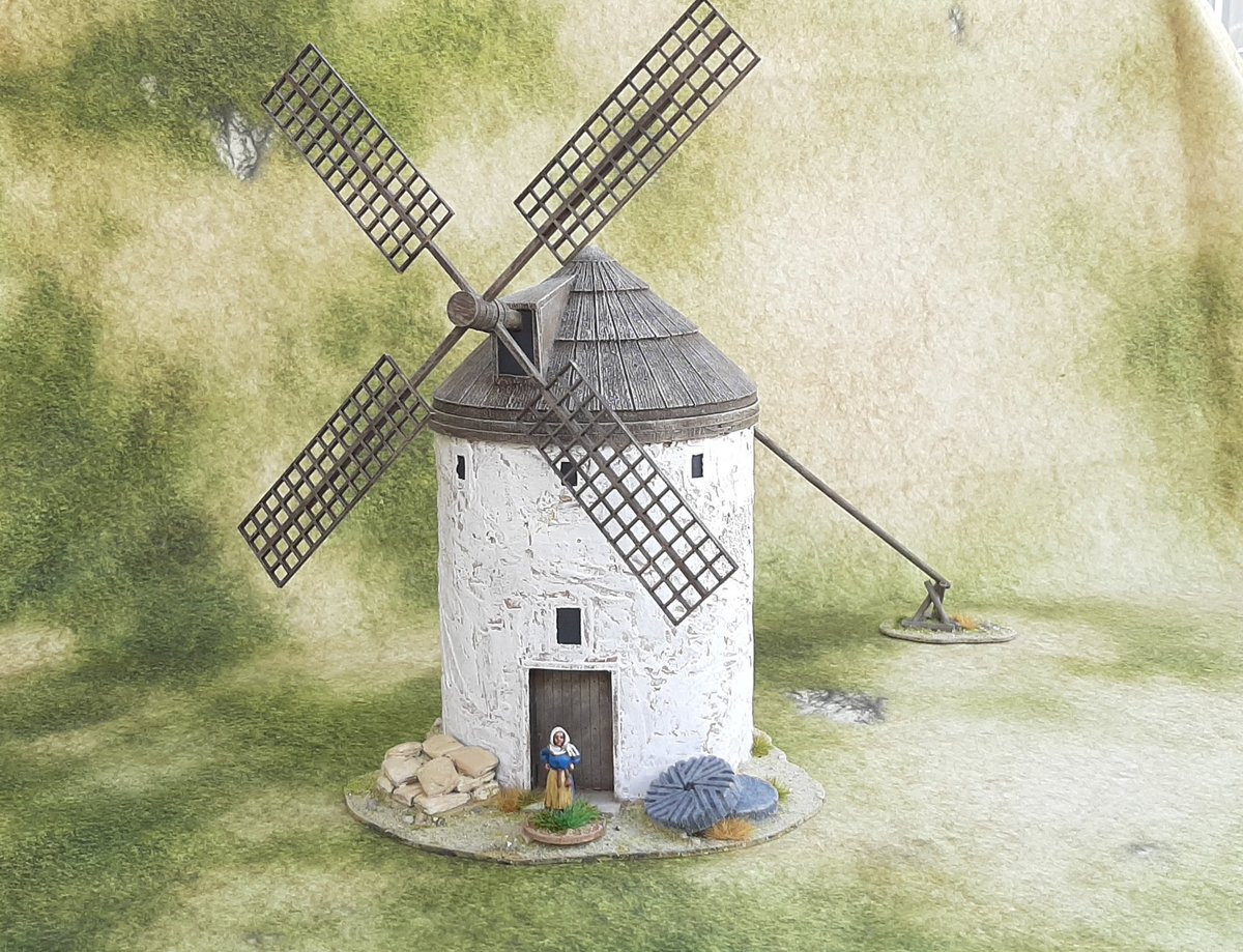 's tweet image. Et Voila! Finished, just in time as more @CFoxtrotModels should arrive early next week. 

Hope you enjoyed the build, I expect to see more of these lovely models appearing. You know who you are!  #WindmillChallenge.