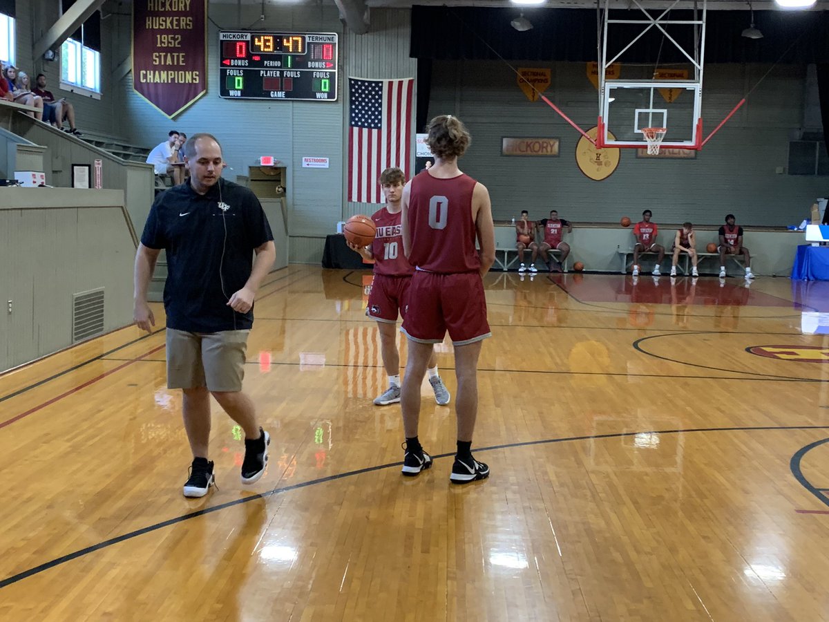 @Jammer2233 kicking off Day 2 of the Hoosier Gym Clinic.