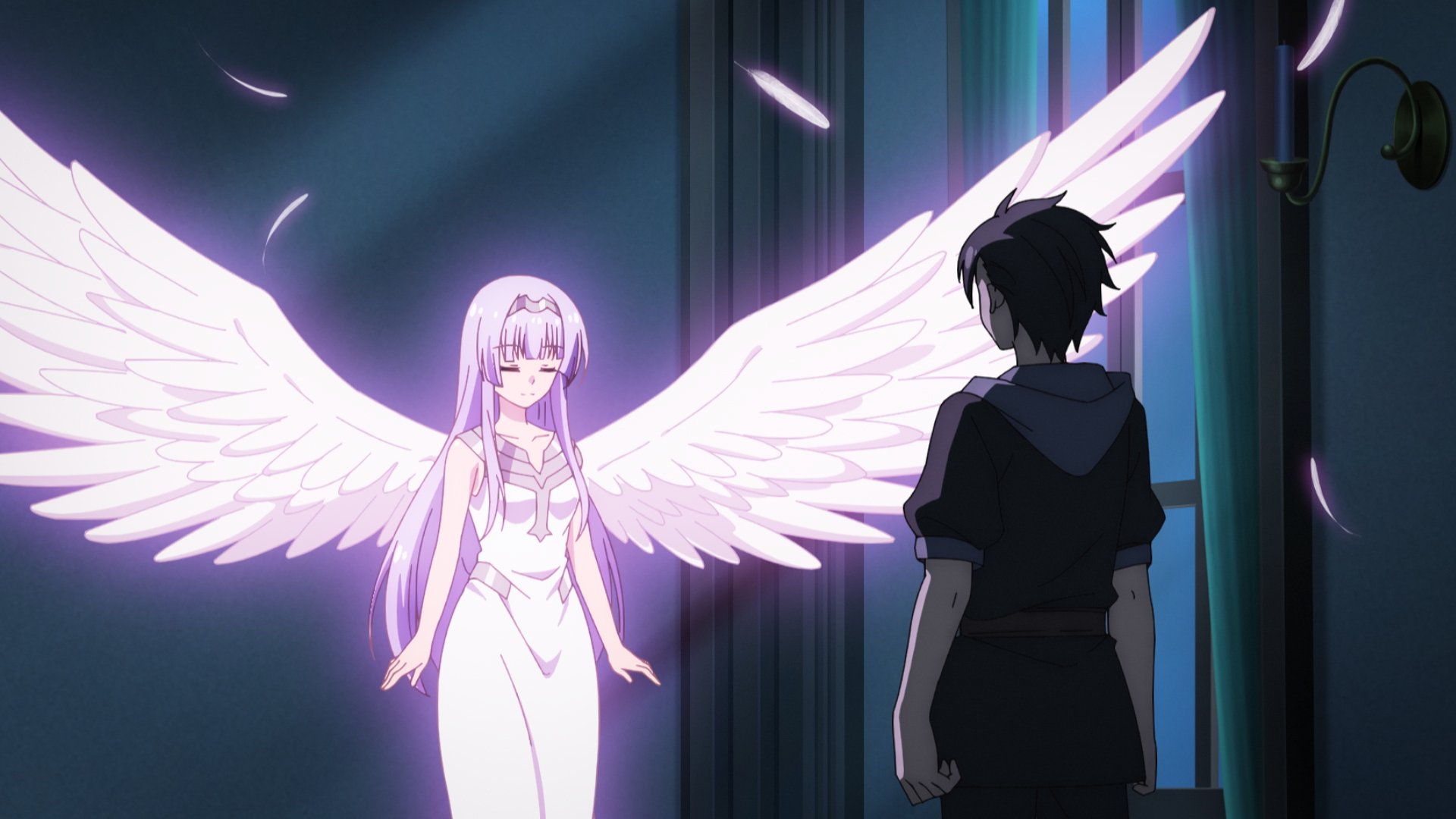 黒の召喚士【公式】 on X: ／ メルフィーナの姿、ついに公開👼 ＼ #黒の召喚士 第8話にて、第1話から登場していた転生を司る女神、メルフィーナ（CV.  #上田麗奈）の姿がついに明かされました❗ 「ご感想は？」 「…まずまず好みではある」 「うふふ、そうですか♪」 ぜひ ...