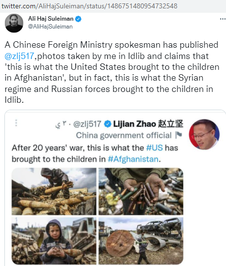 Iamfreefromevil's tweet photo. @chenweihua But yet china meddles with America telling lies, why lie, lies always get caught out, then they try to cover there lies with more lies and get out ☝️ shame on you all ,  why did you all do the big delete @zlj517 https://t.co/GWL7KPUvU7