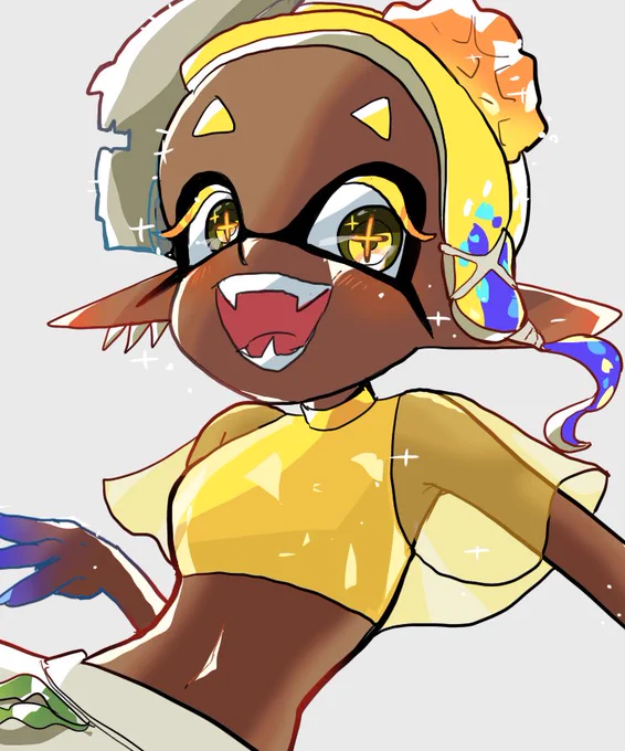 「すりみ連合」いよいよ明日、前夜祭!!!#Splatoon #スプラトゥーン3 #illustration 