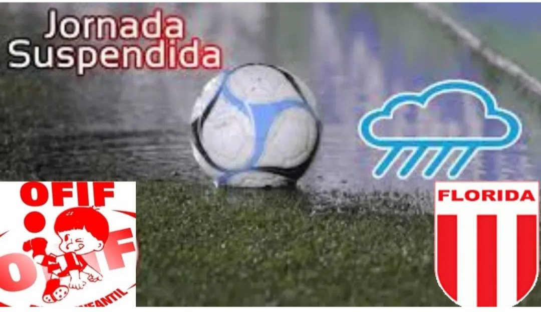 TercerRadio's tweet photo. Suspendidas las etapas del Senior y el Fútbol Infantil local, debido a las lluvias caídas en las últimas horas.
@fmflorida89_3 @tvflorida @SSarla https://t.co/F80pDjekuJ
