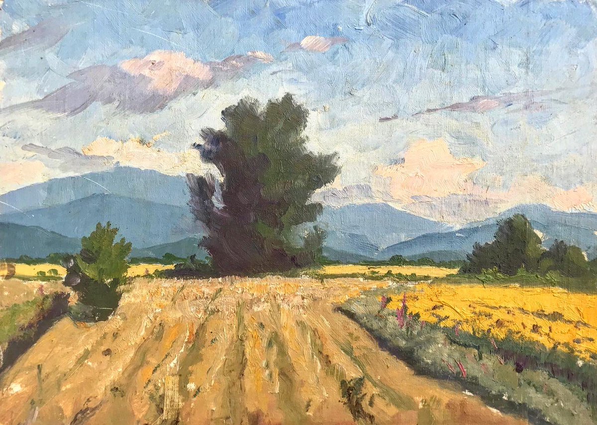 30x40cm's tweet photo. My father took a picture of me at our joint plein air

Summer 2019

#etude #landscape #art #oilpainting #traditionalart #painting #impressionism #NFTs https://t.co/56tVe6RyeD