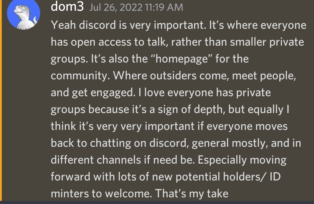 _diamondheart11's tweet photo. For those who may feel torn between others opinions about creepz discord amd other spaces. Here is an opinion from our 1 of our 2 leaders. @Overlord_xyz  Ireally enjoy the first sentences. https://t.co/JuIYPDP0Np