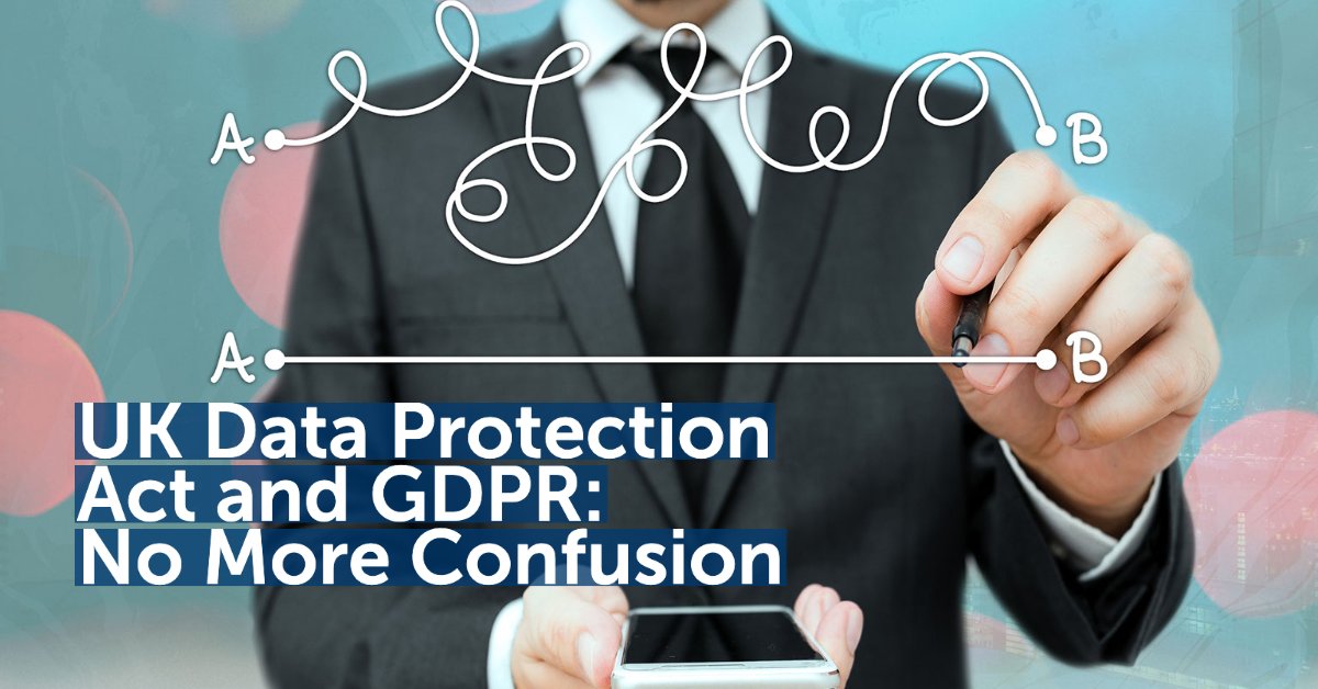 TrustArc's tweet photo. Although the UK DPA &amp; #GDPR aren't new, there's still some confusion surrounding them:
 ✨What does the UK DPA say about managing privacy?
 ✨Did the GDPR replace the #DPA in the UK?
Get your questions answered: https://t.co/hxX3HUsctL #DataPrivacyAct #DataProtection #DataPrivacy https://t.co/qqtOzNSFij