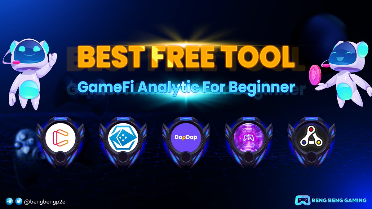 🎮 Best Free Tool GameFi Analytic For Beginners 🎮 

📌 <a href="/Chainplaygg/">ChainPlay.GG</a> 
📌 <a href="/play2earncrypto/">playtoearn.net</a> 
📌 <a href="/dapdapio/">DapDap</a> 
📌 <a href="/GameP2e/">P2E.Game</a>
📌 <a href="/PlayToEarn/">PlayToEarn</a> 

These tools are extremely helpful for those who are new to the NFT Game.

#GameFi #NFTgame