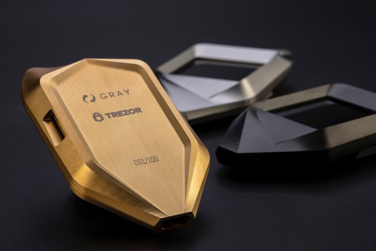 <CORAZON> Trezor firmware works to keep your crypto private keys secure and accessible only by you. This puts you, and only you, in complete control over the management of your digital assets. #CryptoHardwareWallet