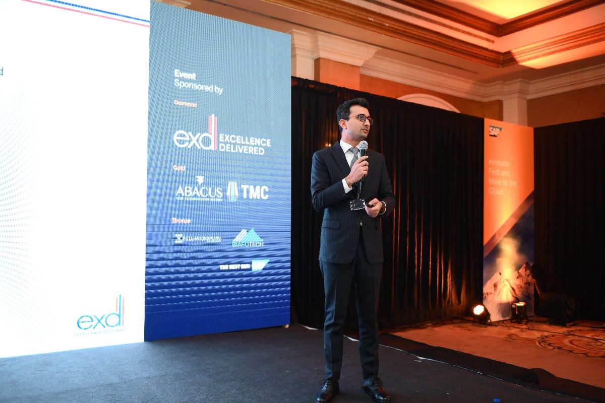 zunairkh's tweet photo. We are heading towards the digital future and to sustain digital transformation of businesses in Pakistan, SAP has organised Cloud Info Day event in Karachi with the theme of โInnovate First & Move to the Cloudโ
SAP details: https://t.co/N8EsIARqtK
#SAPMENA #SAPCloudDay #Pakistan https://t.co/Onjv8FVrs4