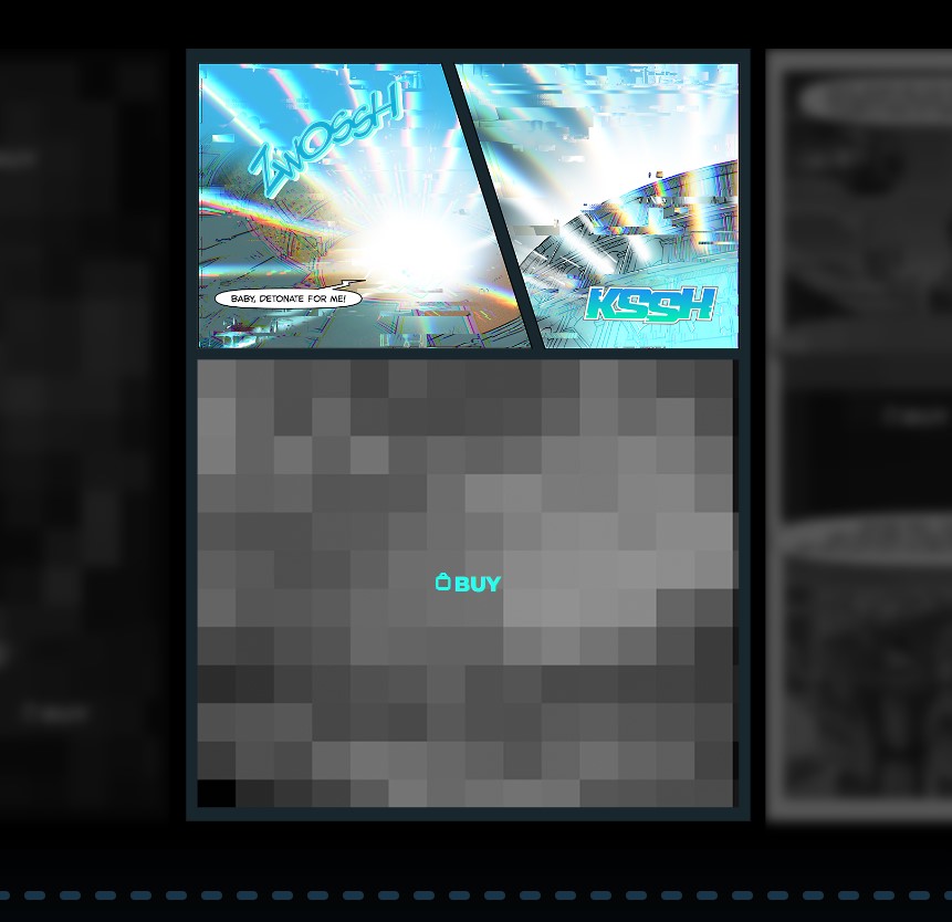 🚨8 DAYS LEFT UNTIL MARKETPLACE LAUNCH🚨

• This is the 2142 comic page viewer 
• After marketplace launch you can buy individual NFT panels directly here

First mint is FREE 
&amp; 0.02 Per Mint on the launch day of the marketplace!

Buy - Sell - Complete the comic - Get rewards