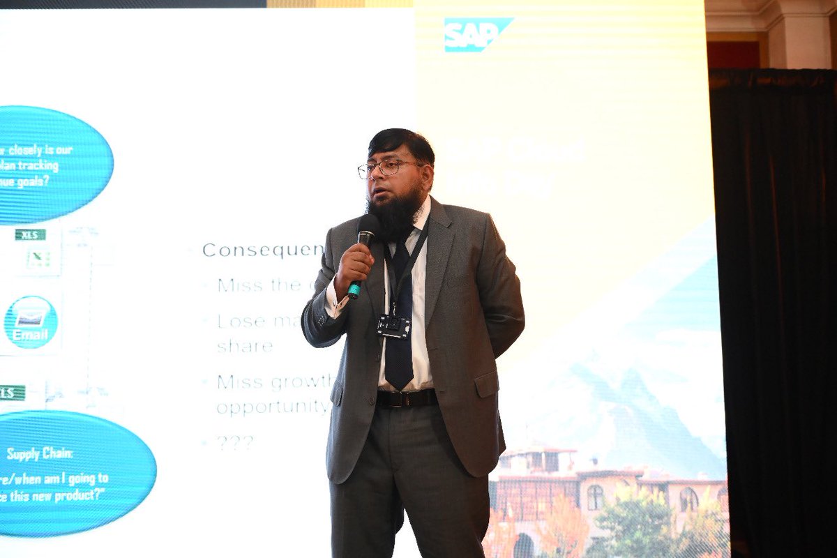 notammaraIRL's tweet photo. SAP, organized an exclusive event to enable the cloud-first attitude and assist digital transformation & optimization of businesses in #Pakistan.
#SAPMENA #SAPCloudDay https://t.co/MRQfDMU4mc