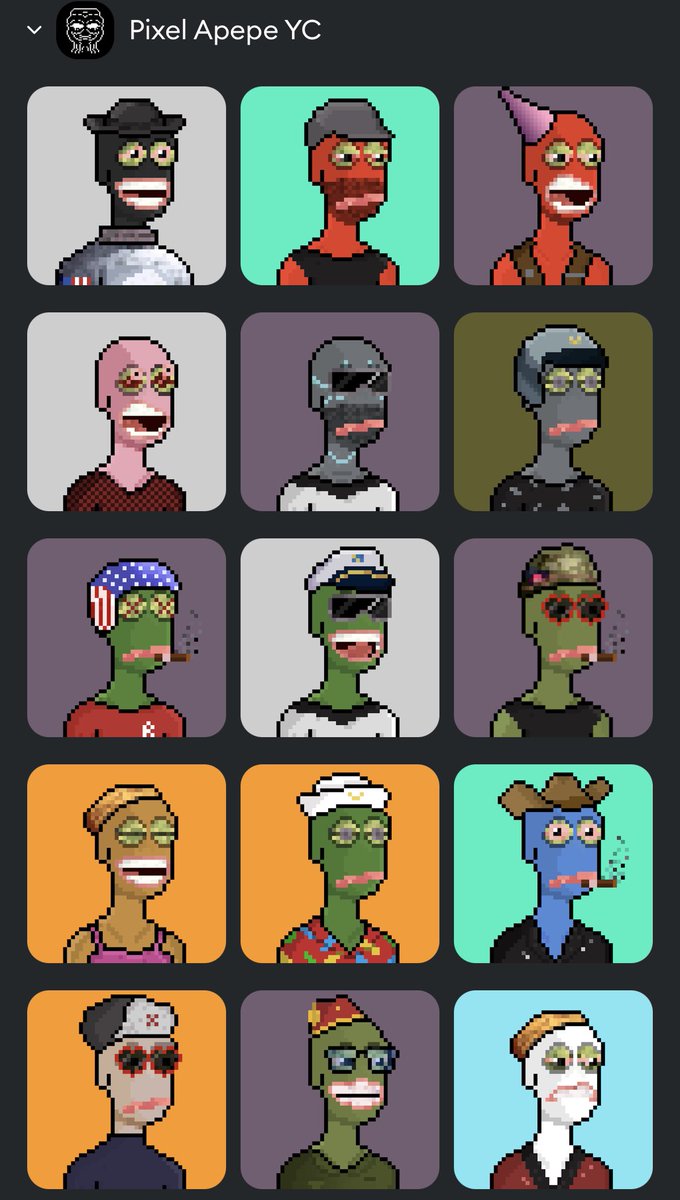 Don’t miss out on this beast that’s on a rise. All BAYC, RAYC, CTL holders are jumping on don’t miss out #pixelsapepeyc <a href="/PixelApepeYC/">Pixel Apepes</a>  #apiensstakeover #incubexwetrust LFG