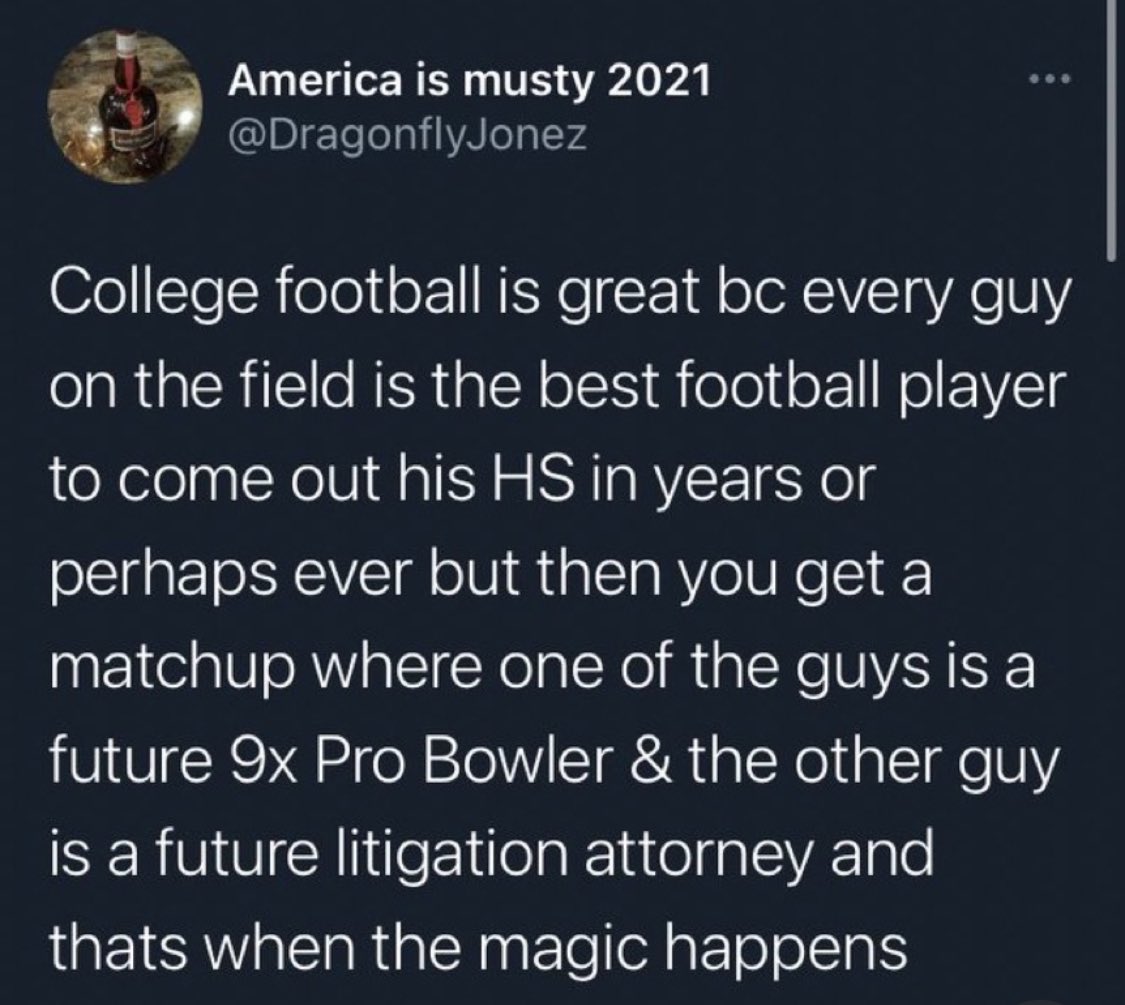 Welcome back, College Football