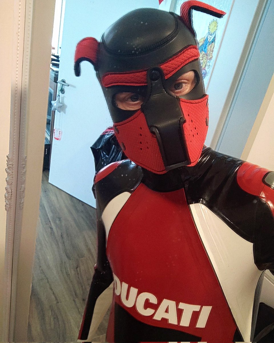 issei2251's tweet photo. Take a ride with the dog?

#wuffel #puppplay #rubberpuppy #instagayboy #rubberboy https://t.co/CuEo0KwCCt
