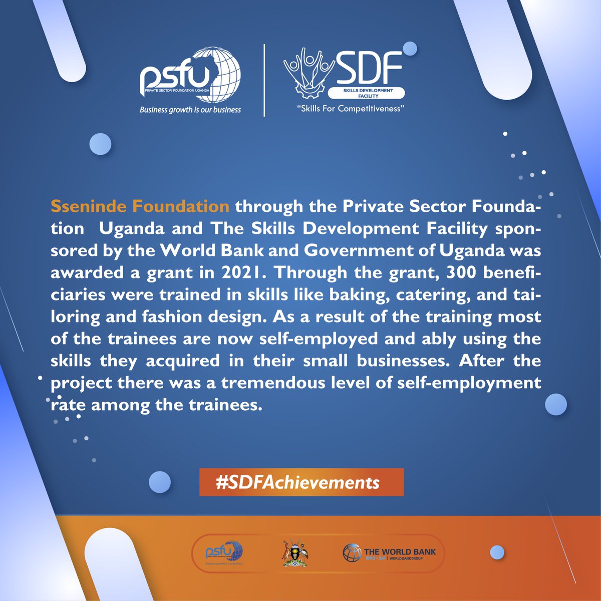 Skills Development Facility Uganda tweet media