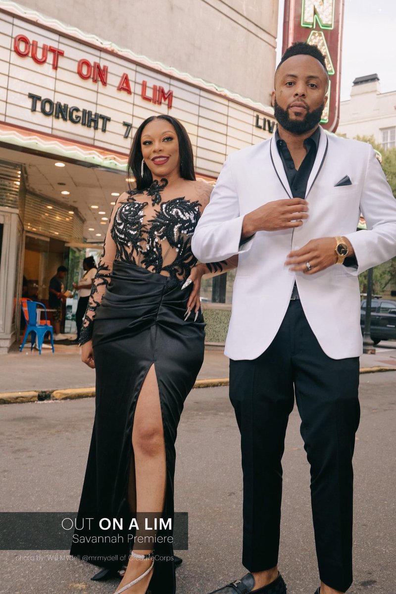 outonalimfilm's tweet photo. Some moments just feel ICONIC. Thank you to my city Savannah aka the C-Port for making our hometown red carpet premiere for our new movie @outonalimfilm an incredible evening. #OUTONALIM 

Photo cred: @willmydell https://t.co/9pv0t7O9nO