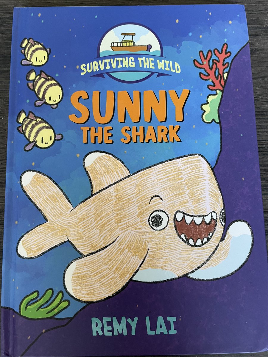 Thank you <a href="/Remy_Lai/">Remy Lai</a> &amp; <a href="/MacKidsSL/">Macmillan Children's School & Library 📚</a> for introducing me to Sunny! We’ve had many more shark sightings locally this year and this book will be a good one to help kids understand the troubles sharks (and other creatures) face in our oceans.