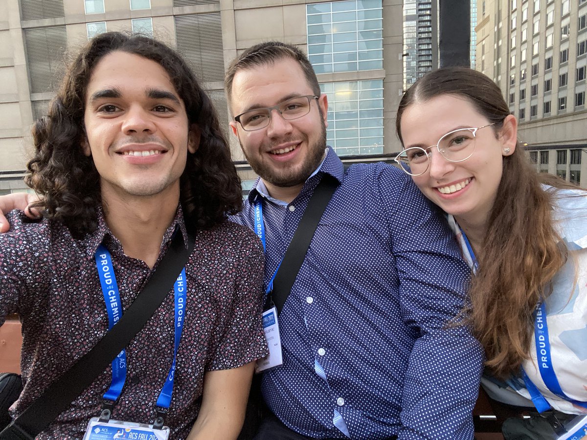 hernjack1's tweet photo. Had the best time in Chicago with these two😎@amilosav996 @DashaRodina8 #ACSFall2022 #RealTimeChem #proudchemist https://t.co/EZs8SwJyc2