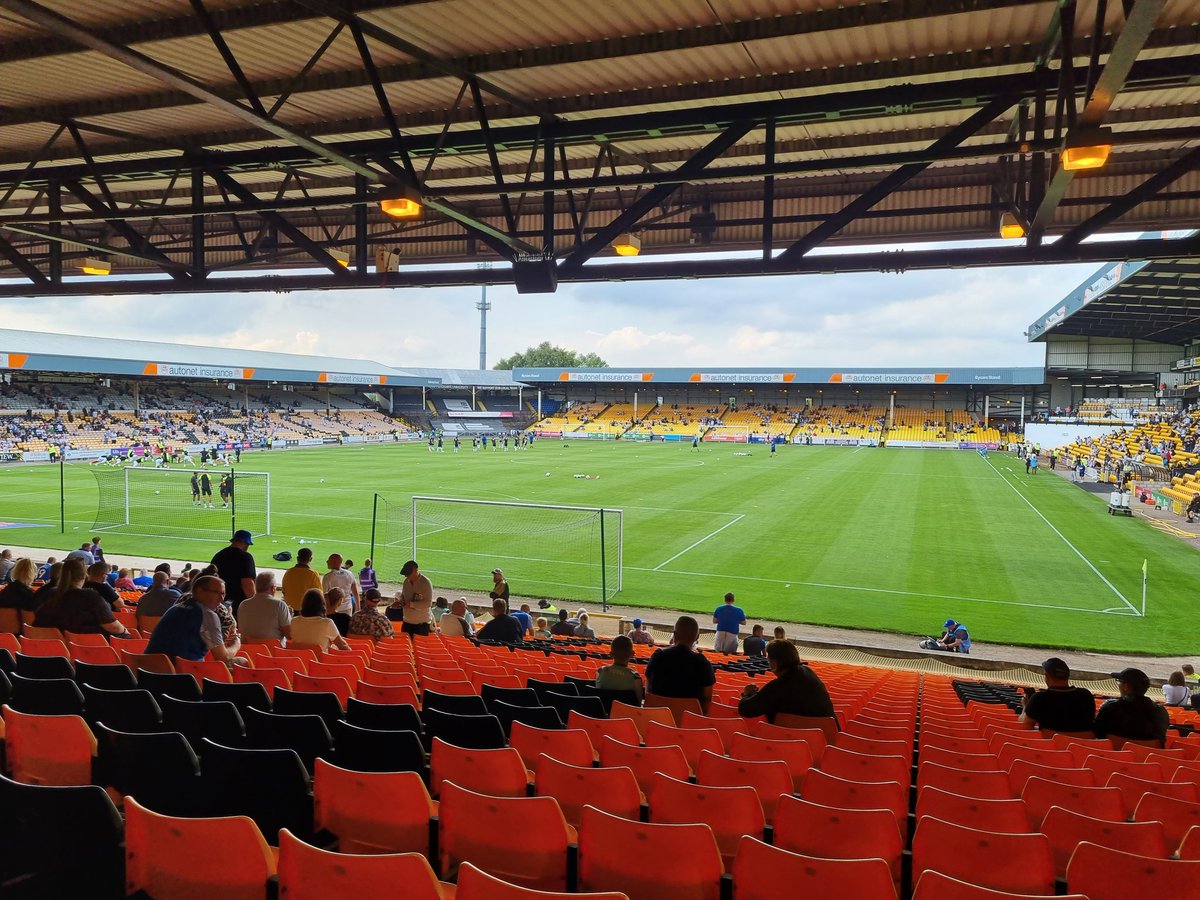 First time at Vale Park #pompey