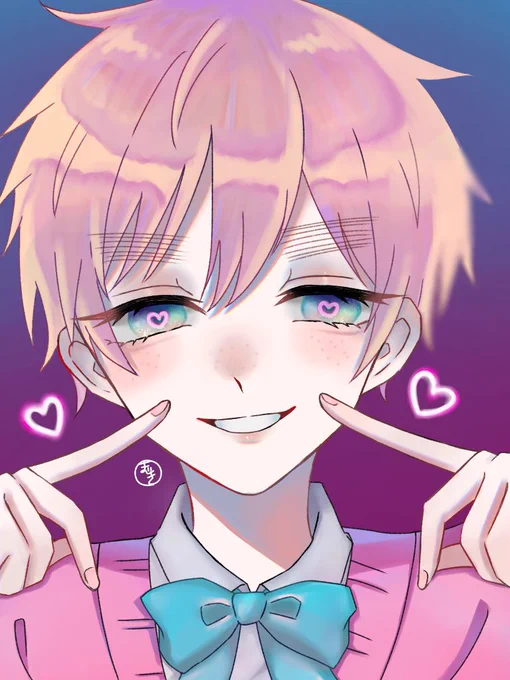 前描いたらくがきをちゃんと描きましたにぴりすちゃん 