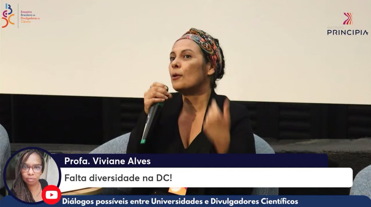 germanabarata's tweet image. Claudia Mayorga da @ufmg lembra que muitos investem em #divulgacaocientifica pra ampliar a visibilidade de seus trabalhos. Concordo, e é uma motivação legítima, embora haja outras mto + nobres e relevantes como a democratização do conhecimento, o empoderamento da sociedade #EBDC