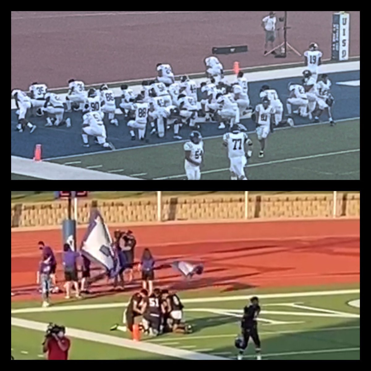 Culture Change looks like this.  🙏🏽⚔️🙏🏽. My favorite moment was seeing so many boys kneel for Prayer.  <a href="/antonioemeza/">Antonio Meza</a> <a href="/LittrellJosh/">Josh Littrell</a> <a href="/WarrenNisd/">Warren Warrior Football (NISD) TX</a> Not by Might. Not by Power but by HIS Spirit.  Zech 4;6. On to Del Rio.