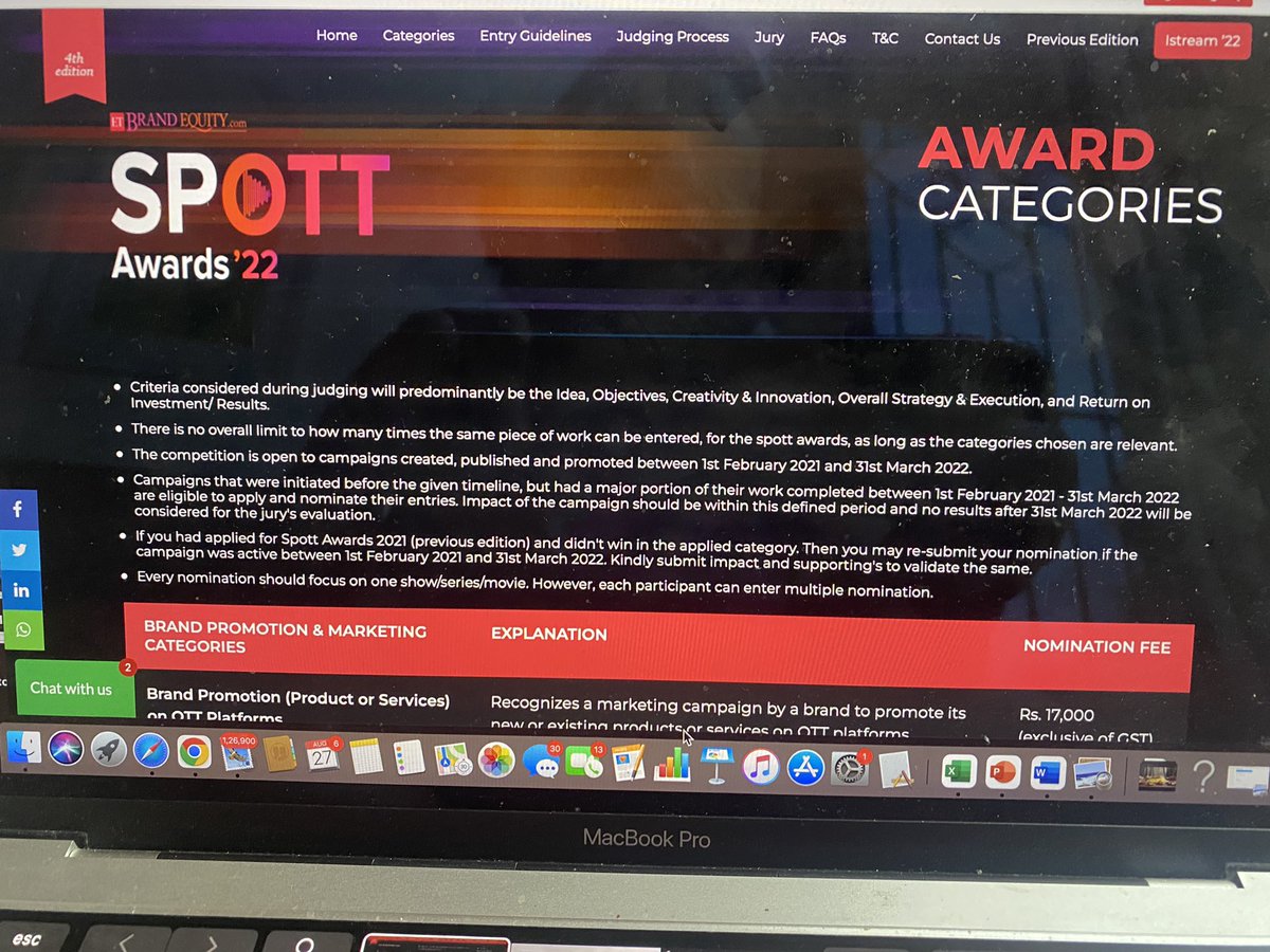 KaulPoonam's tweet photo. Being on the #OTT jury is super fun.Normally, I try not to watch too many shows bcoz I end up watching the entire series in 1 go!Bad idea!But when you are jury-its justified๐Loving the amazing content we r creating esp the ones that dont get marketed! @ETBrandEquity #SPOTTAwards https://t.co/QyY14KMLIy