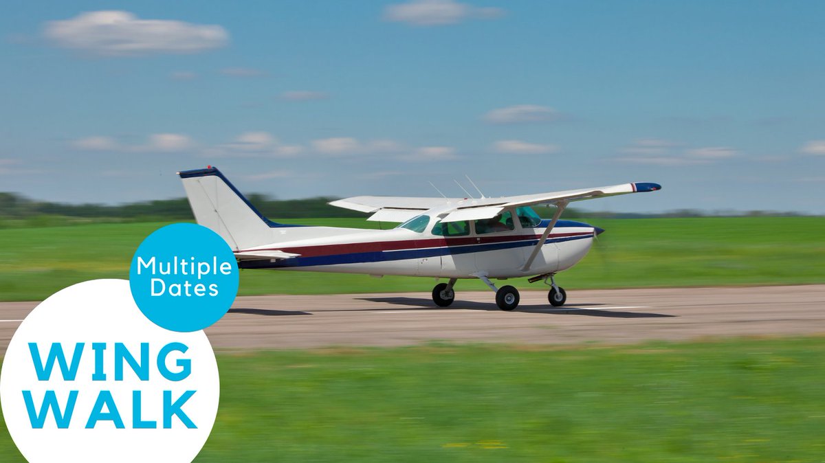 Complete an epic Wing Walk as an ultimate test!✈️

You'll be strapped onto the top of a small plane before take off, which will fly around a short route before landing back on the ground

📆Multiple dates
📍Headcorn Airfield near #Ashford, #Kent

👉 transitionsuk.org/events/tuk-win…