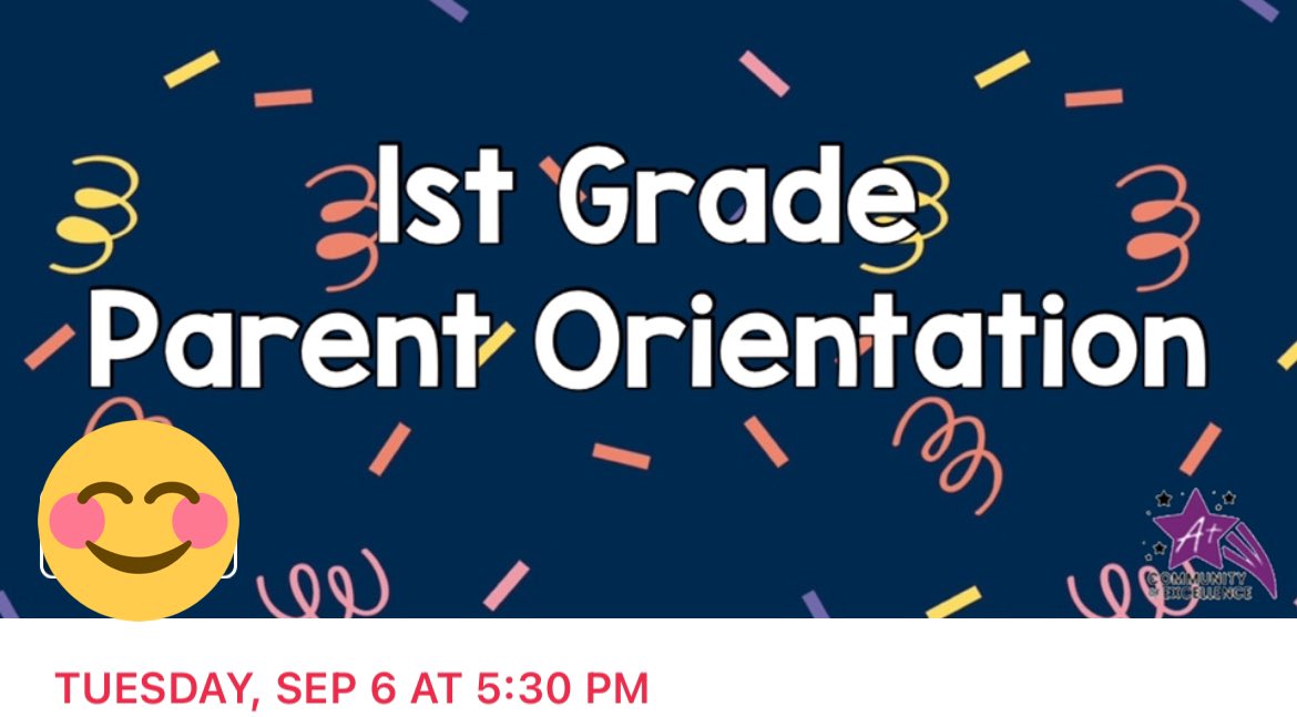 We can’t wait to see our <a href="/MJEFirstGrade/">MJE First Grade</a> parents next Tuesday at 5:30! #mjejags