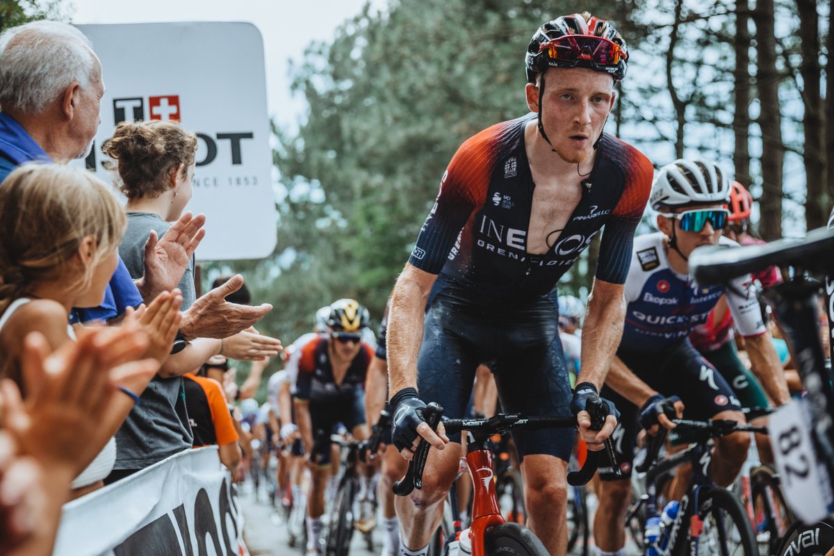 NetcompanyINEOS's tweet photo. There's A LOT of climbing on the agenda at #LaVuelta22 and #DeutschlandTour today: 

🇪🇸 Stage 8⃣ sees the Grenadiers take on six categorised climbs, finishing with the Cat 1 Colláu Fancuaya.

🇩🇪 A key GC day, stage 3⃣ ends with a summit finish which could prove pivotal. https://t.co/wEgJHHoHFg