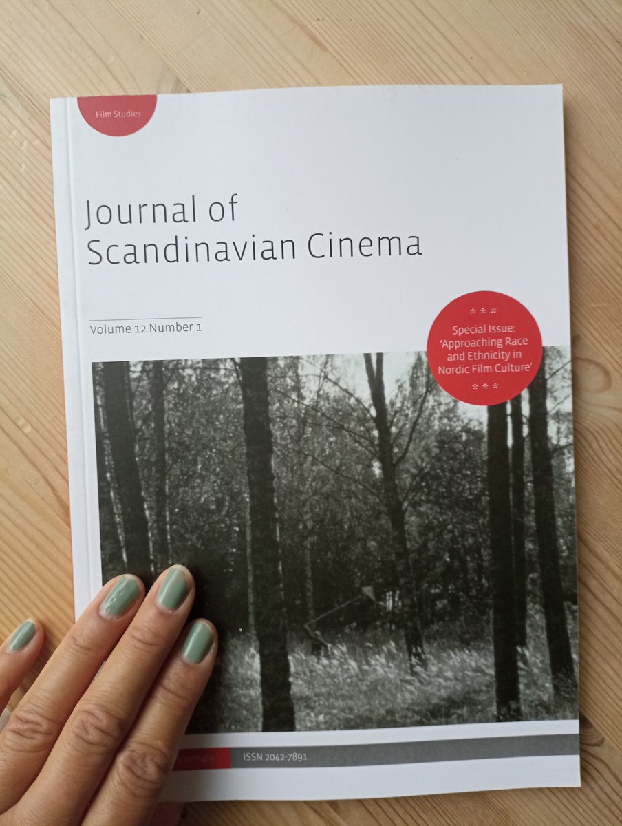 zelieasava's tweet photo. It’s here @DrKateMoffat1! So proud of our collection on Black, Indigenous, Jewish &amp; Muslim screen reps. HUGE thanks to wonderful contributors @liinalyroos @bmiercruz @MadsenEvang @sand_stine #JonathanRozenkrantz #AmandaDoxtator #MajaChacińska #MariaSibińska #ScandinavianCinema https://t.co/fzjakvBmpe