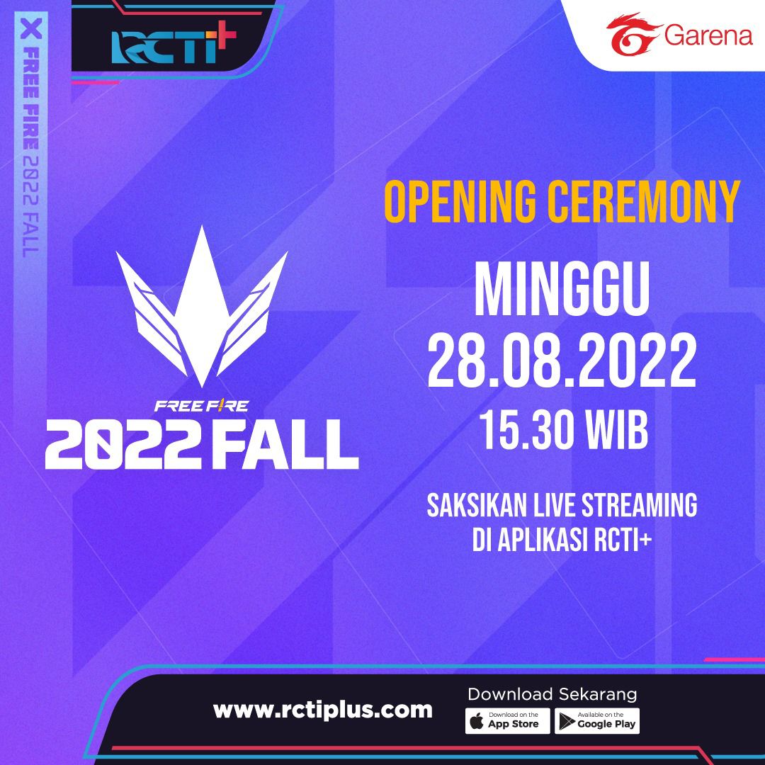 OfficialRCTI's tweet photo. Saksikan acara pembukaan season kompetitif Free Fire Esports dan keseruan Final day Free Fire Master League Ladies Series di Opening Ceremony of Free Fire Esports 2022 Fall besok, pukul 15:30 WIB LIVE STREAMING DI APLIKASI RCTI+ GRATIS!!
#FreeFire #TimetoProve #PushYourLimit https://t.co/SXPOIuZZJS