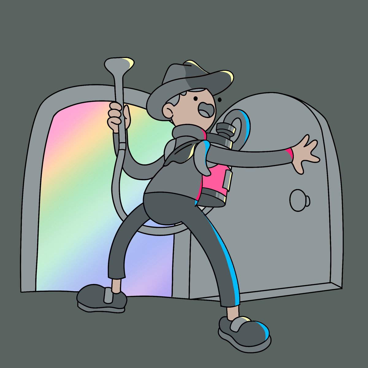 homuraboot's tweet photo. when i saw the retweeted piece that @xnfts made for his wife @happyteeth, i knew immediately i wanted to give it a #FirstRainbow treatment. this one took me a loooong time
(still hope @doodles 2 can wait till the last day of the summer instead of EOM though 🥲)
#PassTheRainbow 🌈 https://t.co/hcdMPTx01s