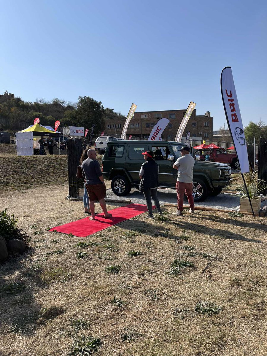 baic_automobile's tweet photo. Wish you were here? Come Break Boundaries at the 4x4 Village with BAIC today at the Festival of Motoring 2022.
#BreakingBoundaries #BAICSA #BAICSUV #FOM2022 #BAICBseries #FestofMotoring https://t.co/9v2SahsjxN