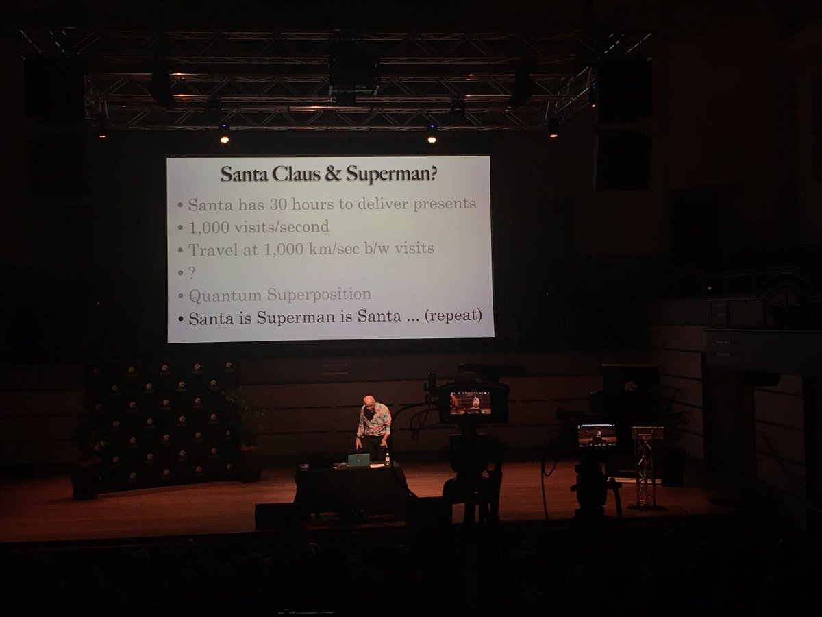 SharonSavage79's tweet photo. Loving Dr Karl’s talk tonight 😊 Thanks Science! @Uni_Newcastle https://t.co/jArpzc6ahG