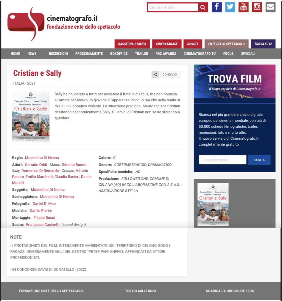 CorradoOddi's tweet photo. Stasera ore 21,00 Piazza IV Novembre Celano (Aq) Anteprima Nazionale. #celano #cortometraggio #cinemaitaliano #attori #attoriitaliani #anfass #disabilità #disability #shortmovie #noviolenzasulledonne #ludopatia #corradooddi #cinematografo https://t.co/QQyrPXLBuy
